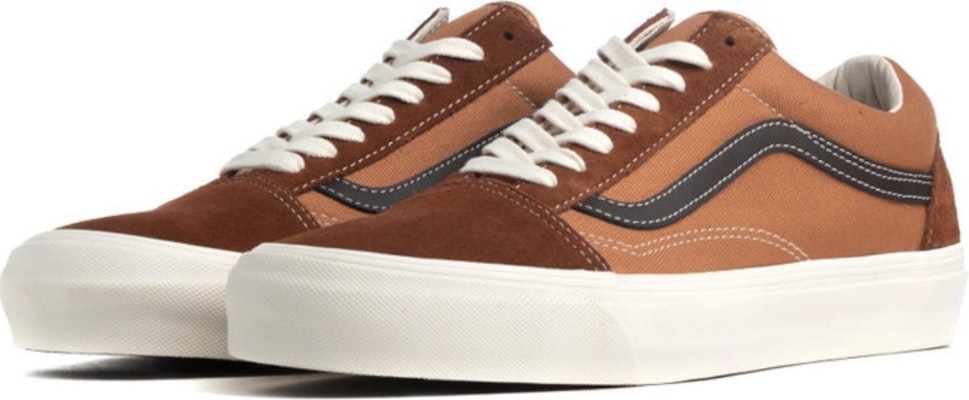 Vans OG Old Skool LX '僧袍棕' 运动鞋 VN0A38FWVZ1 Lookbook Vans OG Old Skool LX '僧袍棕' 运动鞋 VN0A38FWVZ1