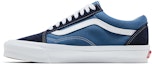 Lookbook Vans OG Old Skool LX 'Navy' Lelaki/Wanita Kasut VN0A4P3X5OC