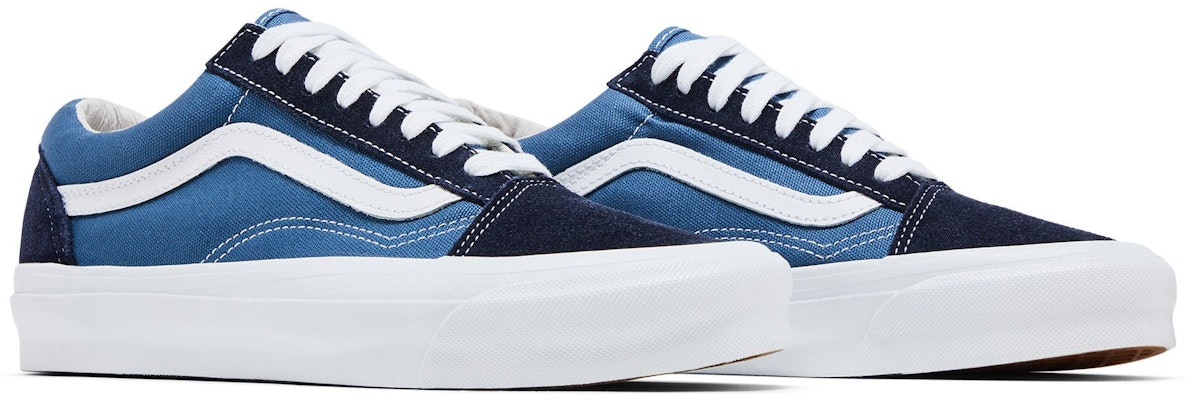 Vans OG Old Skool LX 'Navy' VN0A4P3X5OC Cheap Vans OG Old Skool LX 'Navy' VN0A4P3X5OC