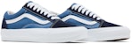 Vans OG Old Skool LX 'Navy' Lelaki/Wanita Kasut VN0A4P3X5OC