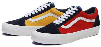 반스 OG 올드스쿨 LX "오프 더 월 - 네이비 레드" VN0A4P3XY9T Lookbook 반스 OG 올드스쿨 LX "오프 더 월 - 네이비 레드" VN0A4P3XY9T