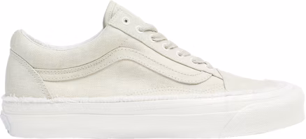 Vans OG Old Skool LX 'Raw Edge - Vintage White' VN0A5FBE0VW Vans OG Old Skool LX 'Raw Edge - Vintage White' VN0A5FBE0VW