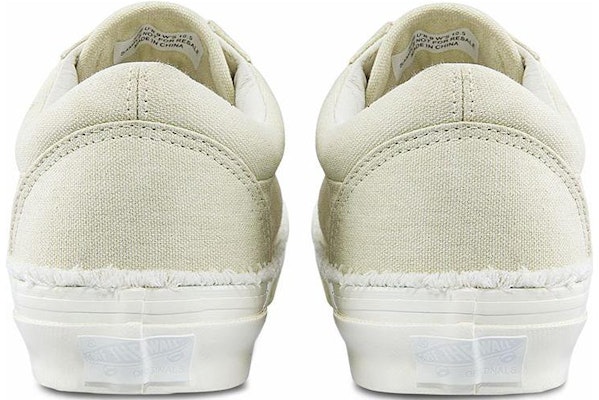 Vans OG Old Skool LX 'Raw Edge - Vintage White' VN0A5FBE0VW Purchase Vans OG Old Skool LX 'Raw Edge - Vintage White' VN0A5FBE0VW