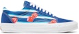 Vans OG Old Skool LX 'Snake Eyes - True Blue' Lelaki Wanita Kasual Sneakers VN0A4P3XB53
