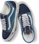 Shop Vans OG Old Skool LX 'Stressed - Navy' Biru Tua VN0A5FBENGJ