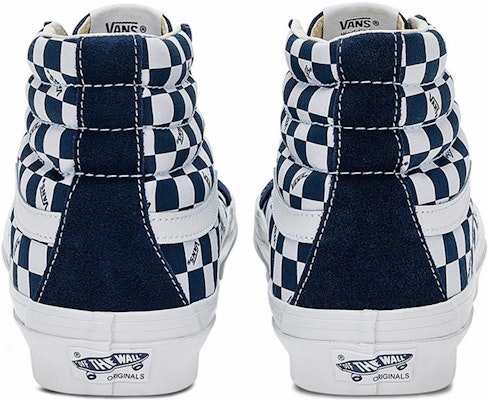 Vans OG Sk8-Hi LX 'Checkerboard - Dress Blues' Lelaki VN0A4BVBLKZ Purchase Vans OG Sk8-Hi LX 'Checkerboard - Dress Blues' Lelaki VN0A4BVBLKZ