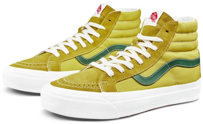 Vans OG Sk8-Hi LX '绿色硫磺' VN0A4BVBXEM Order Vans OG Sk8-Hi LX '绿色硫磺' VN0A4BVBXEM
