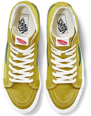 Vans OG Sk8-Hi LX 'Hijau Sulphur' VN0A4BVBXEM Lookbook Vans OG Sk8-Hi LX 'Hijau Sulphur' VN0A4BVBXEM