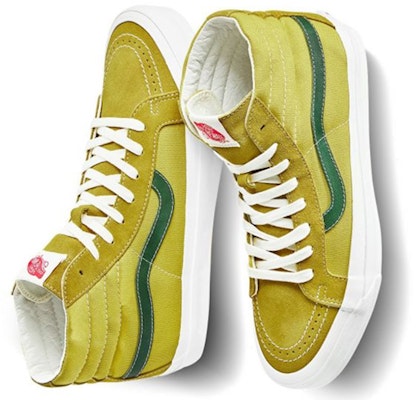 Vans OG Sk8-Hi LX 'Hijau Sulphur' VN0A4BVBXEM Shop Vans OG Sk8-Hi LX 'Hijau Sulphur' VN0A4BVBXEM