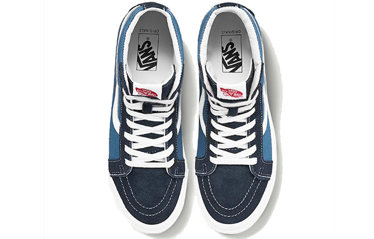 Shop Vans OG Sk8-Hi LX 'Azul Marino' VN0A4BVB5OC