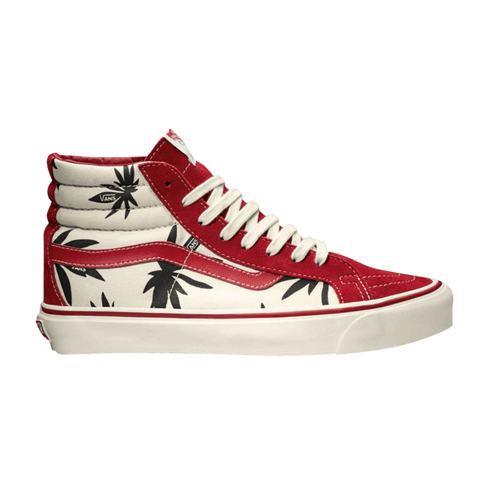 Vans OG Sk8-Hi LX 'Palm Leaf - Red' VN-0OZE7NP