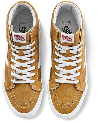 Vans OG Sk8-Hi LX 'Pumpkin Spice' Lelaki Wanita Skaters Sneakers VN0A4BVB20S Shop Vans OG Sk8-Hi LX 'Pumpkin Spice' Lelaki Wanita Skaters Sneakers VN0A4BVB20S