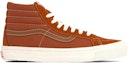 Order Vans OG Sk8-HI LX 'Rust' Lelaki Kasual Sneakers VN0A45JLVQR