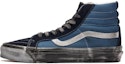 Buy Vans OG Sk8-Hi LX 'Stressed - Biru Navy' VN0A4BVBNGJ