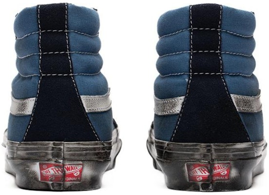Vans OG Sk8-Hi LX 'Stressed - Biru Navy' VN0A4BVBNGJ Shop Vans OG Sk8-Hi LX 'Stressed - Biru Navy' VN0A4BVBNGJ
