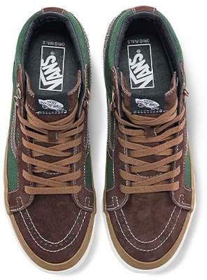 반스 OG 스케이트-하이 LX '테이블 스크랩 브라운' VN0A5FBFBGS Lookbook 반스 OG 스케이트-하이 LX '테이블 스크랩 브라운' VN0A5FBFBGS