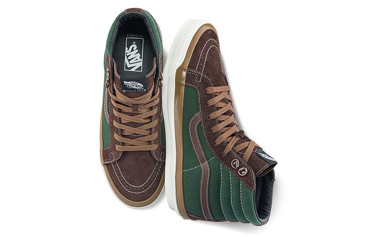 Shop 반스 OG 스케이트-하이 LX '테이블 스크랩 브라운' VN0A5FBFBGS