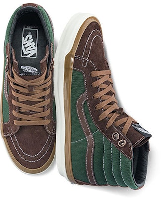 반스 OG 스케이트-하이 LX '테이블 스크랩 브라운' VN0A5FBFBGS Shop 반스 OG 스케이트-하이 LX '테이블 스크랩 브라운' VN0A5FBFBGS