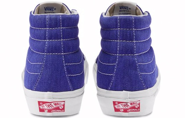 Vans OG SK8-Hi LX Denim Blue VN0A4BVBVZ3 Shop Vans OG SK8-Hi LX Denim Blue VN0A4BVBVZ3