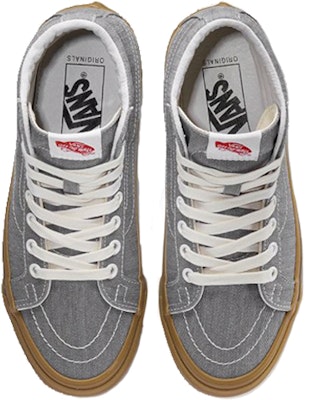 Vans OG SK8-Hi LX 灰色/棕色 VN0A4BVBVZ4 Lookbook Vans OG SK8-Hi LX 灰色/棕色 VN0A4BVBVZ4