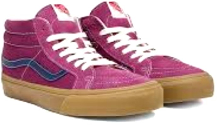 Vans OG SK8-Mid LX 'Amaranth' Lelaki Wanita Sneakers VN0A3ZCDUN7 Lookbook Vans OG SK8-Mid LX 'Amaranth' Lelaki Wanita Sneakers VN0A3ZCDUN7