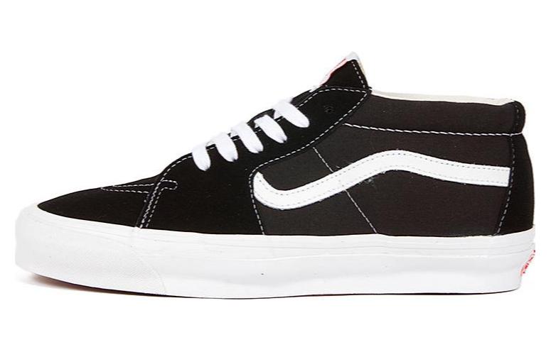 Vans OG Sk8-Mid LX 'Black White' VN0A4BVCBA2