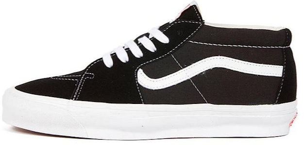 Vans OG Sk8-Mid LX '黑白' 高帮板鞋 VN0A4BVCBA2 Buy Vans OG Sk8-Mid LX '黑白' 高帮板鞋 VN0A4BVCBA2