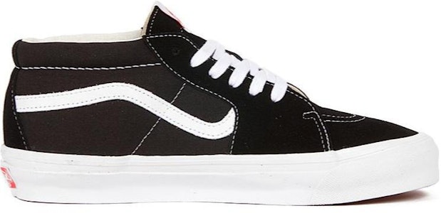 Vans OG Sk8-Mid LX '黑白' 高帮板鞋 VN0A4BVCBA2 Order Vans OG Sk8-Mid LX '黑白' 高帮板鞋 VN0A4BVCBA2