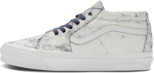 Vans OG Sk8-Mid LX 'Distress White Navy' Putih Biru Navy VN0A4BVCWTM Buy Vans OG Sk8-Mid LX 'Distress White Navy' Putih Biru Navy VN0A4BVCWTM