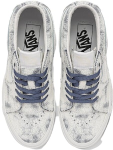 Vans OG Sk8-Mid LX 'Distress White Navy' Putih Biru Navy VN0A4BVCWTM Shop Vans OG Sk8-Mid LX 'Distress White Navy' Putih Biru Navy VN0A4BVCWTM