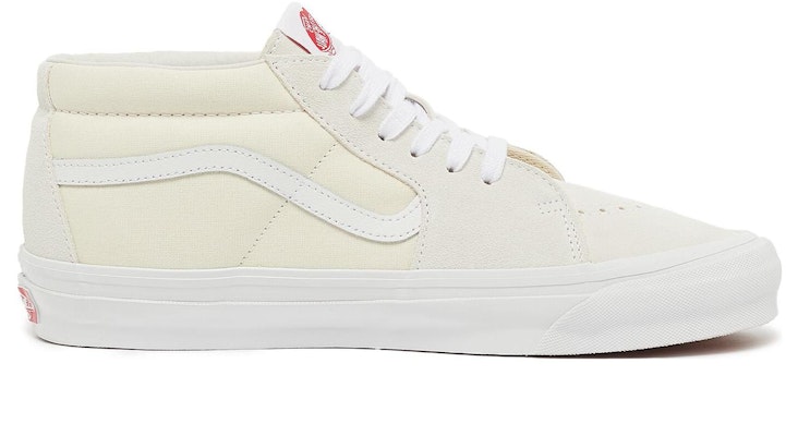 Vans OG Sk8-Mid LX 'Ivory' VN0A4BVCWWW Order Vans OG Sk8-Mid LX 'Ivory' VN0A4BVCWWW