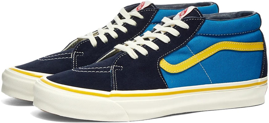 Vans OG Sk8-Mid LX 'Mediterranean Blue' VN0A4BVCXEP Lookbook Vans OG Sk8-Mid LX 'Mediterranean Blue' VN0A4BVCXEP