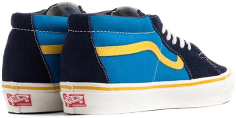 Vans OG Sk8-Mid LX '地中海蓝' VN0A4BVCXEP Shop Vans OG Sk8-Mid LX '地中海蓝' VN0A4BVCXEP