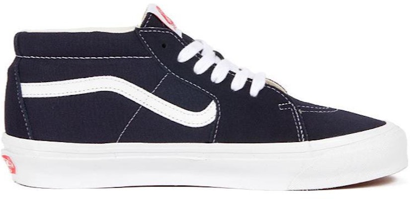 Vans OG Sk8-Mid LX "海军蓝白" VN0A4BVCNAV Order Vans OG Sk8-Mid LX "海军蓝白" VN0A4BVCNAV