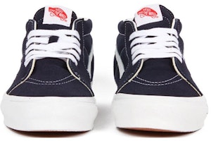 Vans OG Sk8-Mid LX 'Navy White' Pria/Wanita Sneakers VN0A4BVCNAV Lookbook Vans OG Sk8-Mid LX 'Navy White' Pria/Wanita Sneakers VN0A4BVCNAV