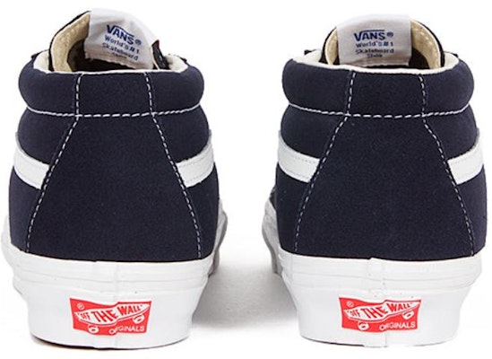 Vans OG Sk8-Mid LX "海军蓝白" VN0A4BVCNAV Shop Vans OG Sk8-Mid LX "海军蓝白" VN0A4BVCNAV
