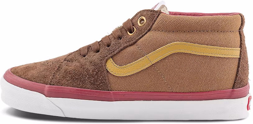 Vans OG Sk8-Mid LX 'Peanut Butter Jelly Brown' VN0A4BVCBRO Buy Vans OG Sk8-Mid LX 'Peanut Butter Jelly Brown' VN0A4BVCBRO