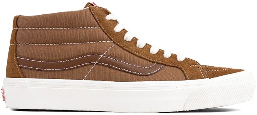 Vans OG SK8-Mid LX 'Coklat Tembakau' VN0A3ZCDUN9 Order Vans OG SK8-Mid LX 'Coklat Tembakau' VN0A3ZCDUN9