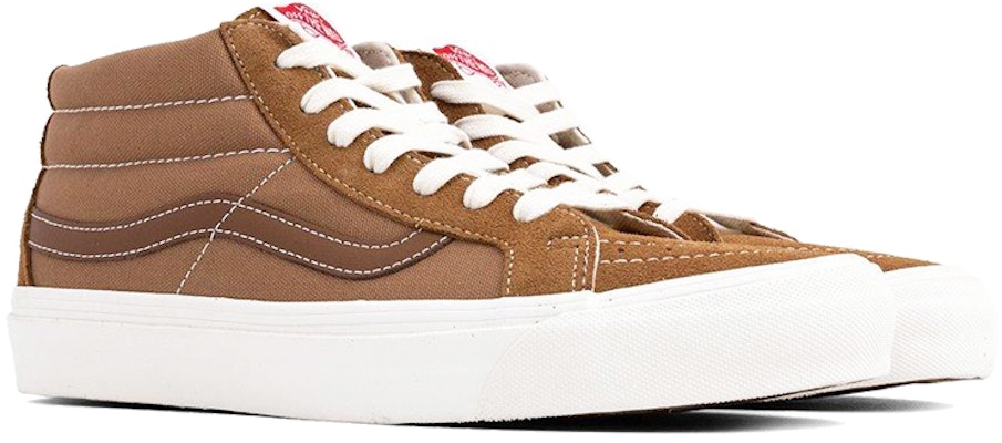 Vans OG SK8-Mid LX 'Tobacco Brown' VN0A3ZCDUN9 Lookbook Vans OG SK8-Mid LX 'Tobacco Brown' VN0A3ZCDUN9