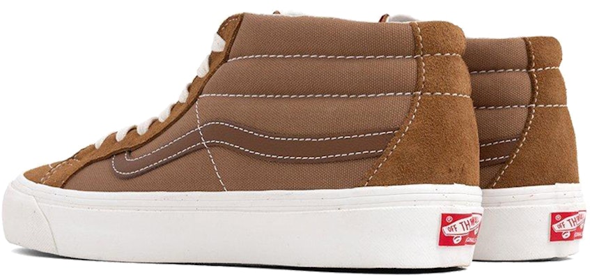 Vans OG SK8-Mid LX 'Tobacco Brown' VN0A3ZCDUN9 Shop Vans OG SK8-Mid LX 'Tobacco Brown' VN0A3ZCDUN9