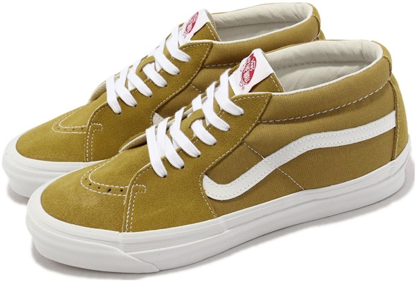 Vans OG Sk8-Mid LX "タバコホワイト" VN0A4BVCN2X Lookbook Vans OG Sk8-Mid LX "タバコホワイト" VN0A4BVCN2X