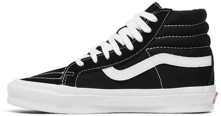 Vans OG Sk8-Hi LX 'Black' VN0A4BVBOIU Lookbook Vans OG Sk8-Hi LX 'Black' VN0A4BVBOIU