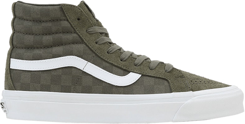 Vans OG Sk8-Hi LX 'Checkerboard - Grape Leaf' Lelaki Checker Hijau. VN0A4BVB50K Buy Vans OG Sk8-Hi LX 'Checkerboard - Grape Leaf' Lelaki Checker Hijau. VN0A4BVB50K