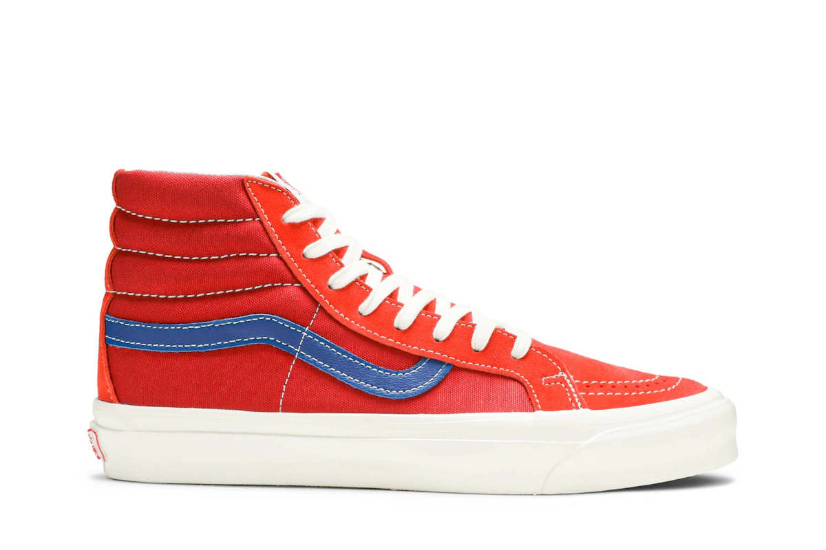 Vans OG Sk8-Hi LX 'Pompeian Red'
