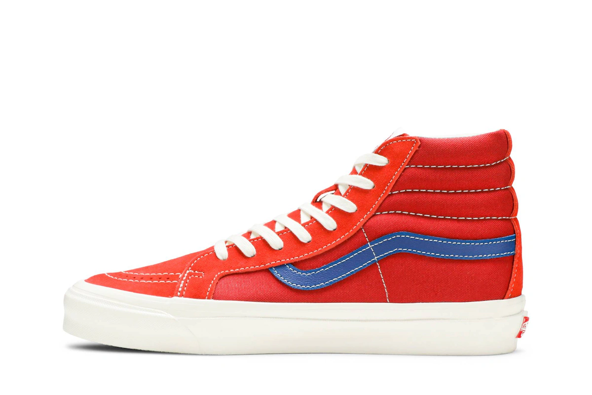 Vans OG Sk8-Hi LX 'Pompeian Red'