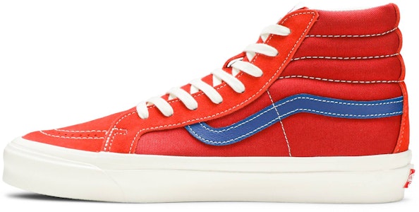 Vans SK8 HI 高筒 Skate鞋 男女款 紅橘藍 Lookbook Vans SK8 HI 高筒 Skate鞋 男女款 紅橘藍