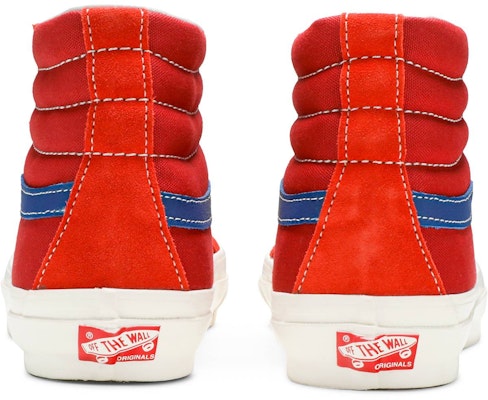 Vans SK8 HI 高筒 Skate鞋 男女款 紅橘藍 Details for Vans SK8 HI 高筒 Skate鞋 男女款 紅橘藍