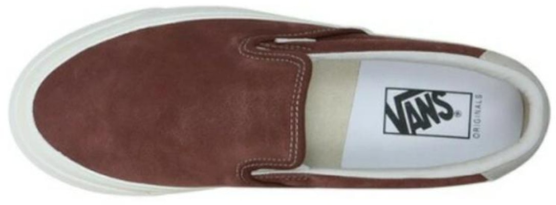 Vans OG Slip-On 59 LX “棕色” VN0007QEBRO Lookbook Vans OG Slip-On 59 LX “棕色” VN0007QEBRO