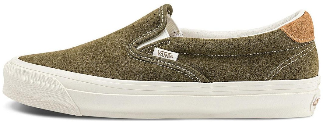 Vans OG Slip-On 59 LX 'Hijau Gelap' VN0007QEOLV Buy Vans OG Slip-On 59 LX 'Hijau Gelap' VN0007QEOLV