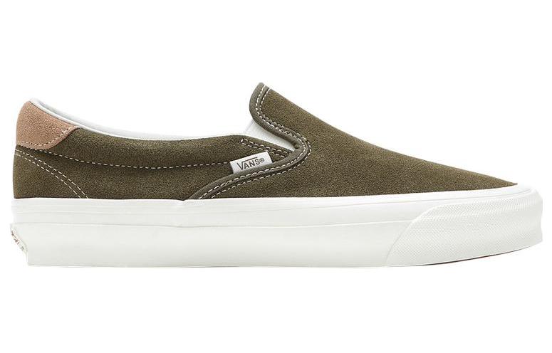 Lookbook Vans OG Slip-On 59 LX 'Dark Green' VN0007QEOLV